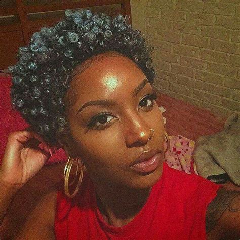 Grey hair is often associated with wisdom, knowledge, experience and of course a this is why we're going to help you feel as sexy and as confident as possible while embracing your natural grey hair. 201 best Short Natural Hairstyles images on Pinterest