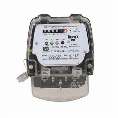 Three Phase Sub Electric Meter 240 V Ac Automation Grade Semi