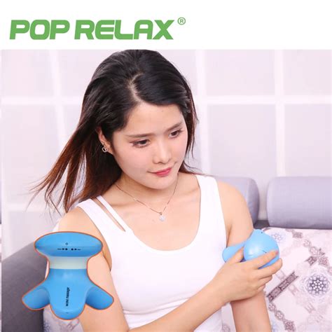 Pop Relax Mini Massager Electric Vibrator Wireless Vibration Body Massageandrelaxation Vibrating
