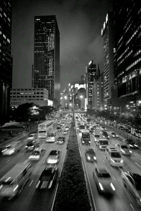 Traffic Photography Black And White Aesthetic Black And White City
