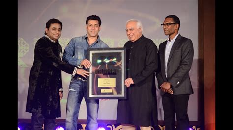 Exclusive Video Of Ar Rahman And Kabil Sibals Album Raunaq Launched By Superstar Salman Khan