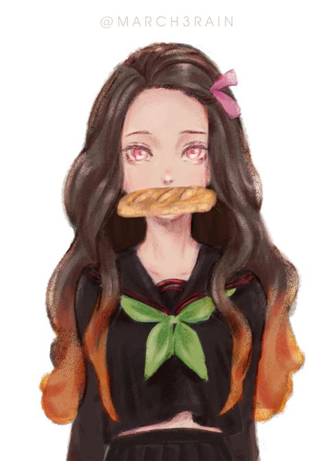 Nezuko Fan Art By March3rain On Deviantart