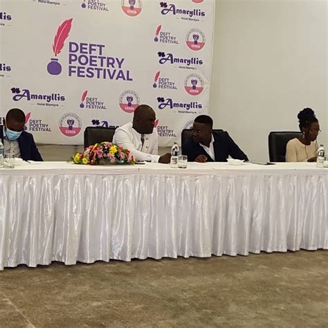 Ngo Supports The National Deft Poetry Festival Face Of Malawi