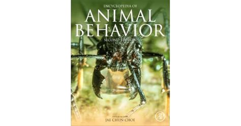 Encyclopedia Of Animal Behavior 2nd Edition By Jae Choe