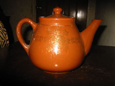 Weller Pottery Vintage Teapot Circa 1940s Pottery Tea Pot Weller