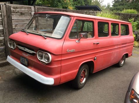 1963 Chevrolet Corvair Greenbrier Sport Van Chevrolets Answer To Vw
