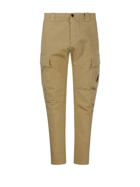 MEN CP COMPANY NUDE COTTON CARGO PANT