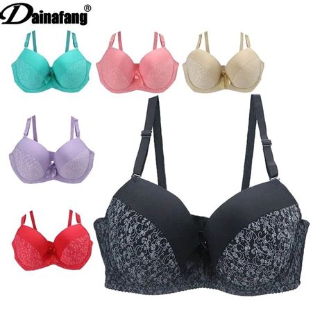 dainafang plus size lingerie big underwear d dd ddd e f cup unlined women basic full coverage