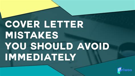 Cover Letter Mistakes You Should Avoid Immediately Youtube