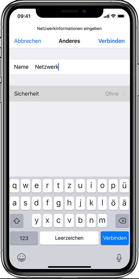 Wlan Verbindung Auf Dem Iphone Ipad Oder Ipod Touch Herstellen Apple