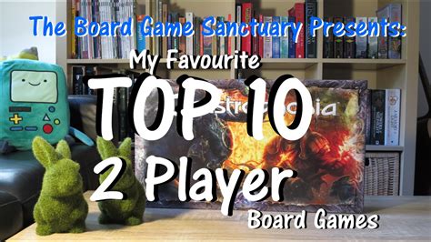 Top 10 Favourite Two Player Board Games Youtube