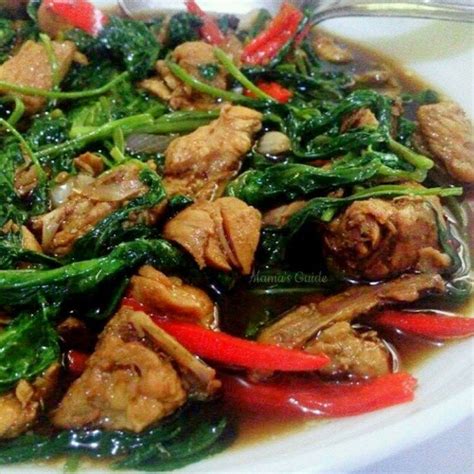 Apan Apan Of Iloilo Water Spinach Adobo Vegetable Recipes Adobo
