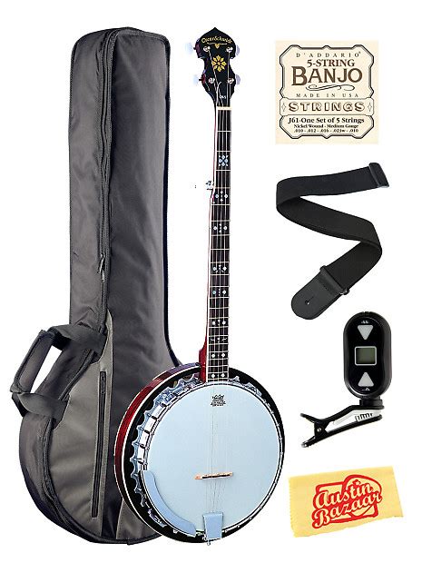 Oscar Schmidt OB5 5 String Banjo W Gig Bag Reverb