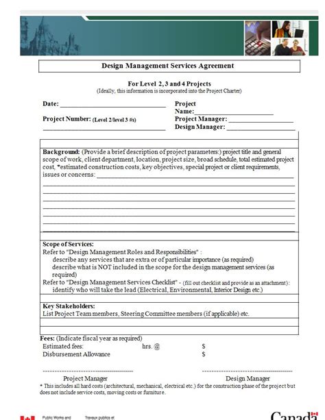 Management Services Agreement Template
