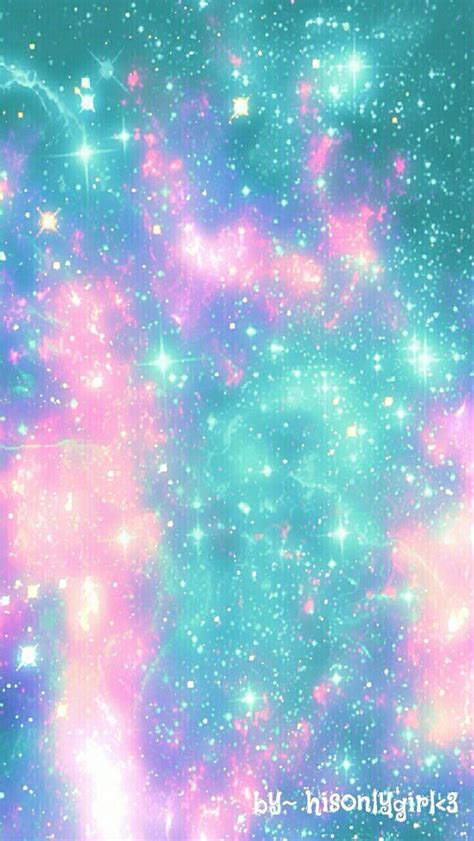 Pastel Colored Galaxy Galaxy Wallpaper Iphone Sparkle Wallpaper