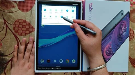 Lenovo Tab M10 Fhd Plus2nd Gen With Active Pen Unboxing Lenovo