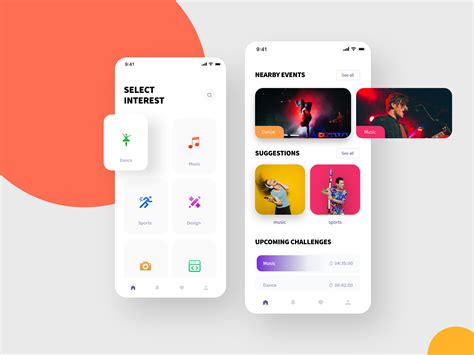 Connect App UI kit by Mallow Technologies on Dribbble