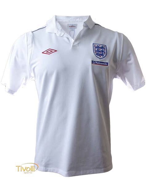 Black Friday Camisa Polo Inglaterra I Home Umbro Masculina Branca