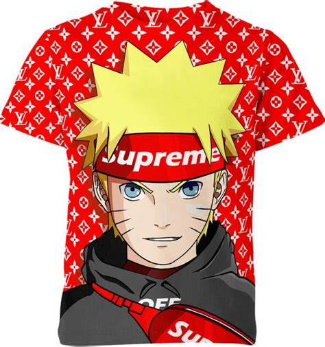 Naruto Uzumaki Supreme Louis Vuitton Shirt Wear Avenue