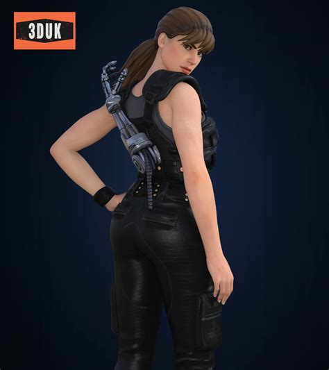 Fn Sarah Connor G8f Daz Content By 3duk