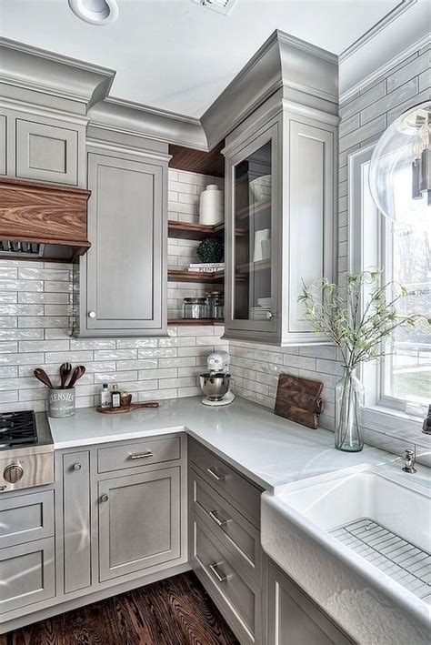 With modern modular kitchen interior design your kitchen looks stylish and lavishing. 40 Best Modern Farmhouse Kitchen Decor Ideas And Design Trend In 2019 (31) - Googodecor