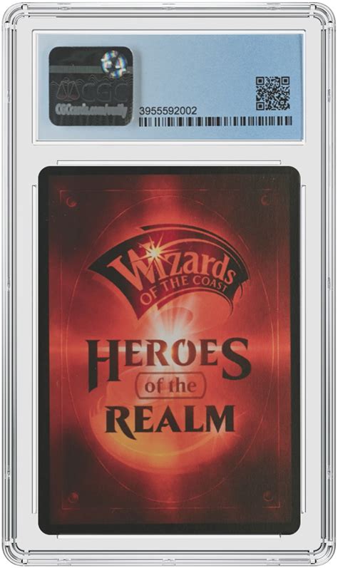 Cgc Trading Cards Certifies Five Extremely Rare Heroes Of The Realm
