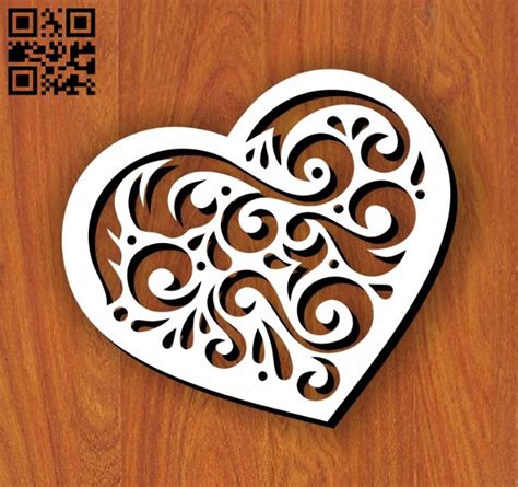 Heart E0011080 File Cdr And Dxf Free Vector Download For