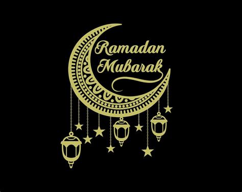 Ramadan Mubarak Arabic Calligraphy Svg Png Etsy Canada