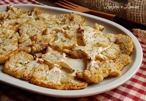 Spennellate l'intera superficie del cavolfiore con l'emulsione. Cavolfiore al forno leggerissimo | Zenzero e Limone