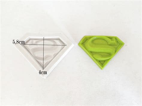 molde de silicone super heróis super homem sp 154 elo7