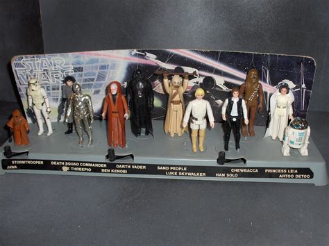 Vintage Kenner Star Wars Toys Star Wars Action Display Stand