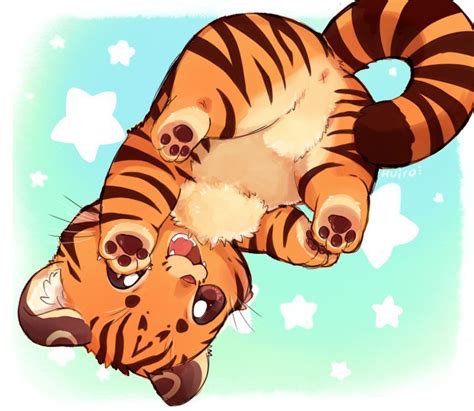 Pin By Furry ケモノ On かわいい Cute Illustration Tiger Art Furry Art