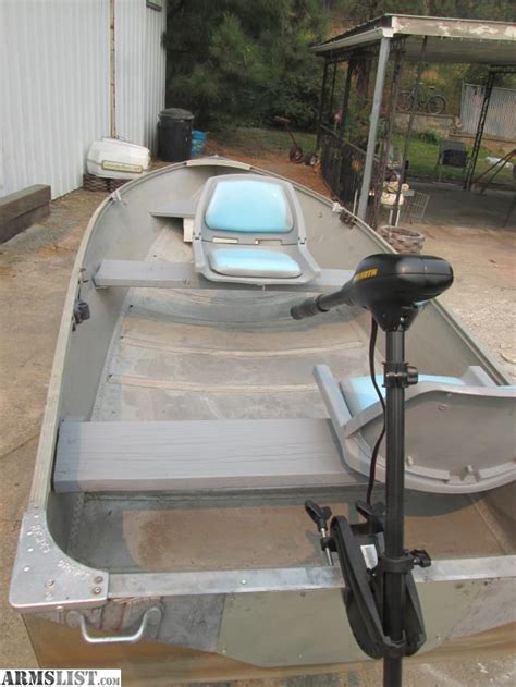 Armslist For Saletrade Clean 12ft Hewescraft Aluminum Boat And New