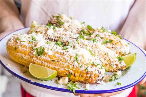 Grilled Mexican Street Corn Elote Recipe