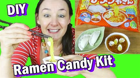 Kracie Diy Candy Kit Ramen Noodles Taste Test Youtube