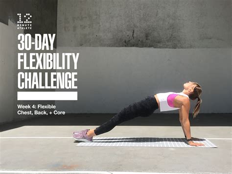 June Flexibility Challenge Week 4 Chest Back Core 12 Minute