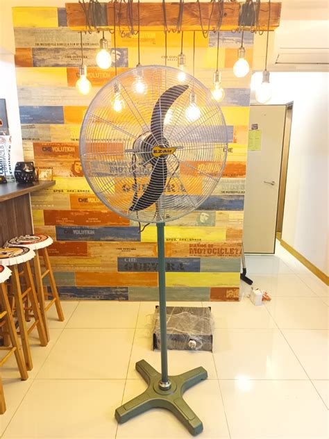 Ez Air Industrial Stand Fan New Furniture And Home Living Lighting
