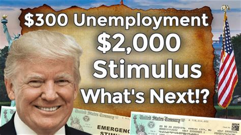 Whats Next 2000 Second Stimulus Check Update 2nd Stimulus Package Bill Update Trumps