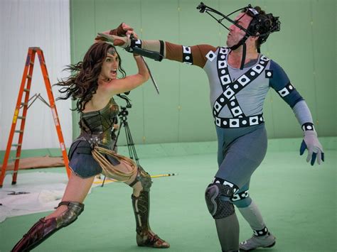 Other Such A Great Behind The Scenes Shot Of Gal Gadot She Really Is Wonder Woman The Man She