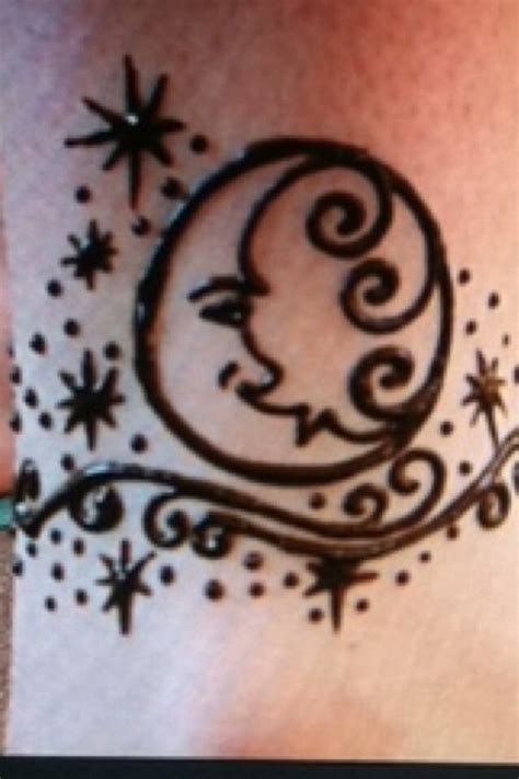 Henna is a healthy hedonistic rite. moon and sun henna | Henna Tattoo Ideas | Pinterest ...
