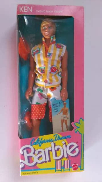 Barbie Doll Ken California Dream Vintage Mattel Comic Book