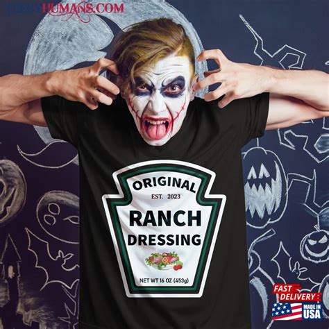 Original Ranch Dressing Condiment Diy Funny Halloween Costumes Matching