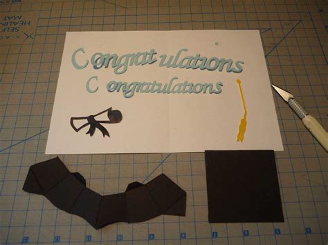 Graduation Pop Up Card Template