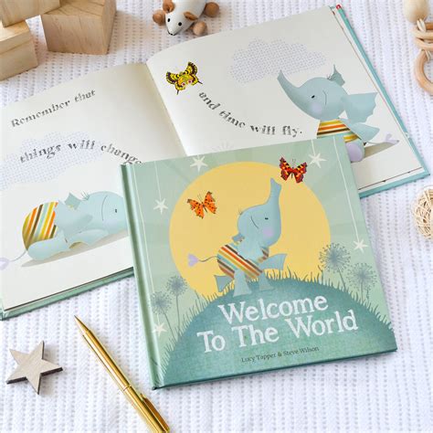 Welcome To The World New Baby Arrival T Book By From You To Me