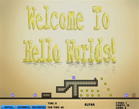 Hello Worlds Platform Games Gamingcloud