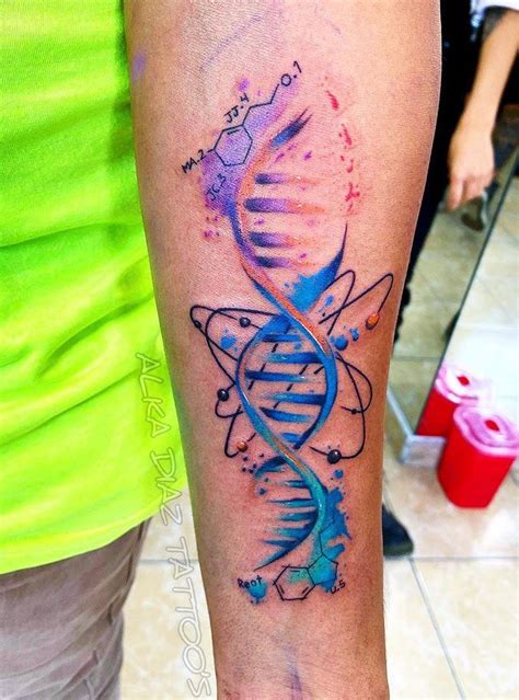 50 Pretty Dna Tattoos To Inspire You Page 3 Diybig