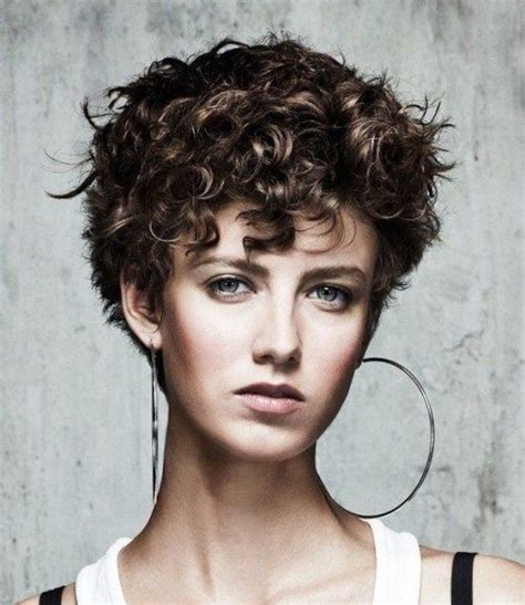 Short Curly Hairstyles Curly Pixie Haircuts Short Curly Hairstyles For