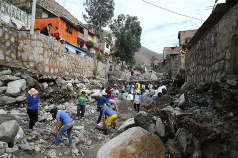 Images Of Flooding And Landslides In Lima And Across Peru As Heavy