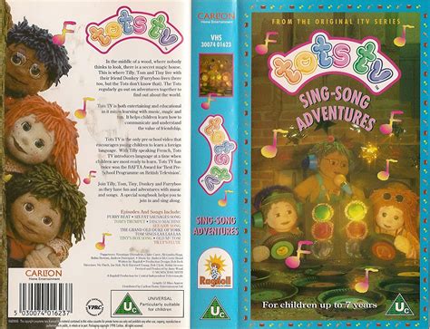 Tots Tv Sing Song Adventures Vhs Tots Tv Uk Dvd And Blu Ray