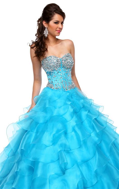 Fashion Ball Gowns Beads Quincenera Dress 2014 Sweetheart Tiered Girls